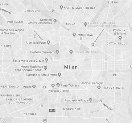Map Milan